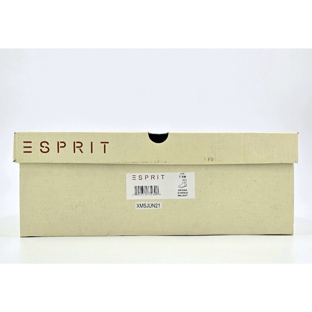 XOXO Espirt Women's Ariana Fashion Boot Block Heel Size 7.5 Walnut New - Picture 6 of 8